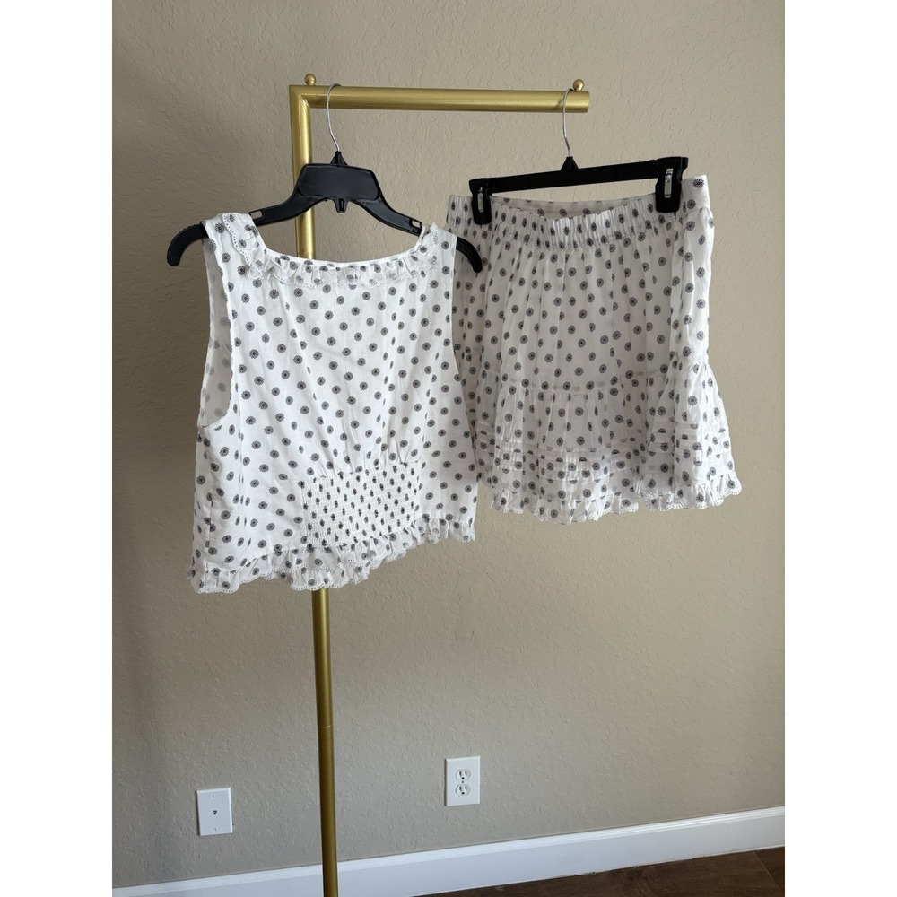 AE x The Summer Women's I Turned Pretty Top & Skirt Set Size L Top Size M Skirt